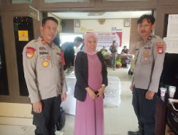 Pamatwil Polsek Sarudu Pantau Giat Rekapitulasi Suara Pilkada tingkat PPK Sarudu