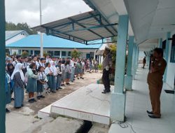Unit Kamsel Sat Lantas Polres Mamasa Laksanakan Sosialisasi di SMA Negri 1 Mamasa