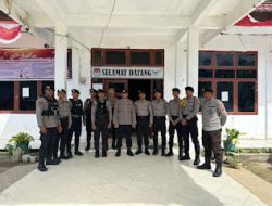 Sat Samapta Polres Mamasa Laksanakan Patroli Jalan Kaki untuk Jaga Kamtibmas