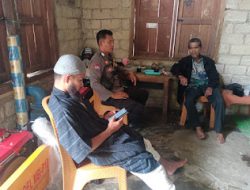 Bhabinkamtibmas Polsek Mambi Polres Mamasa Laksanakan Sambang Untuk Memantau Kamtibmas di Desa Indobanua