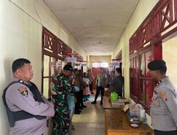 Kapolres Mamasa Turun Langsung Patroli Ke PPK di Beberapa Kecamatan Pasca Pilkada 2024