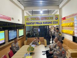 Kapolres Mamasa Terima Kunjungan Waka Polda Sulbar Cek Kesiapan Pengamanan Pilkada Kab. Mamasa