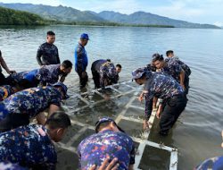 Polairud Polda Sulbar Gelar Aksi Peduli Laut, Meriahkan HUT ke-74 dengan Transplantasi Terumbu Karang