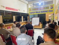 Polres Mamasa Gelar Analisa dan Evaluasi Persiapan Pengamanan Kampanye Akbar serta Debat Publik ke-2 Calon Bupati dan Wakil Bupati Kabupaten Mamasa