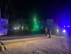 Blue Light Patrol Satlantas Polres Mamasa Jaga Keamanan dan Ketertiban Pada Malam Hari