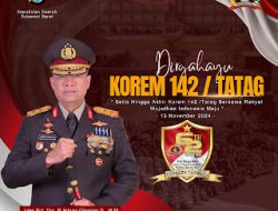 Dirgahayu Korem 142 Tatag, Kapolda Sulbar : Teruslah Berkaya dan Maju Bersama Rakyat!