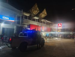 Sat Lantas Polres Mamasa Laksanakan Patroli Blue Light untuk Menjaga Keamanan dan kelancaran Lalu Lintas