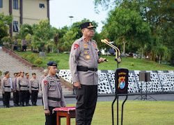 432 Personel Polda Sulbar Siap Amankan TPS, Kapolda Sulbar : Integritas Jadi Kunci Sukses Pilkada 2024!