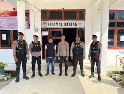 Satuan Samapta Polres Mamasa Laksanakan Patroli Jalan Kaki untuk Menjaga Kamtibmas di Wilayah Hukum Polres Mamasa