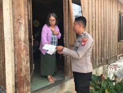 Personil Polsek Mamasa Laksanakan Kegiatan Penyerahan Surat Penerimaan Bintara Kompetensi Khusus Bakomsus Polri Tahun Anggaran 2025