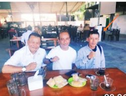 Rajut Tali Silaturahmi, Awak Media Divisi News Temui T Johan Saputra