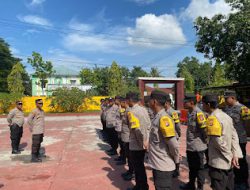 Wakapolres Polman Pimpin Anev Bulanan Bhabinkamtibmas
