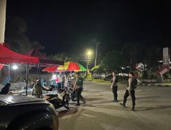 Patroli malam Polres Pasangkayu, Pastikan Situasi  Kondusif Jelang Pilkada