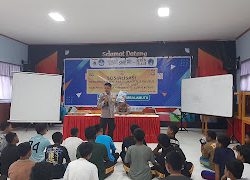 Polres Pasangkayu Sosialisasi Penerimaan Polri Jalur Bakomsus Di SMK 1 Bambalamotu