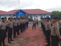 Kabag SDM Polres Pasangkayu Beri Arahan dan Motivasi Siswa Latja