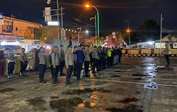 Kapolresta Mamuju Pimpin Apel Siaga untuk Kesiapan Pengamanan Debat Publik Kedua Paslon Gubernur dan Wakil Gubernur Sulbar