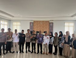 Wakapolres Polman Hadiri Penandatanganan Nota Kesepakatan Kerjasama Pemerintah Kabupaten Polman dengan Lembaga Instansi Vertikal tentang Pelayanan di MPP