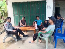 Polsek Matangnga Polres Polman Laksanakan Patroli Dialogis Menjelang Pilkada Serentak di Wilayahnya