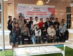 Kapolsek Tapango Hadiri Sosialisasi Pengawasan Pilkada dan Netralitas Kepala Desa