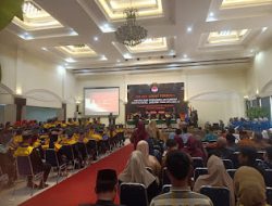 Polres Polman Hadiri Sidang Senat Wisuda dan Pengambilan Sumpah Profesi Ners Sarjana dan Diploma III Yayasan Pendidikan Biges Polewali Tahun 2024