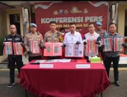 Polres Pasuruan Kota Berhasil Amankan 2 Tersangka Judi Online.