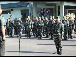 Kasdim 0819/Pasuruan, Pimpin Upacara Bendera.