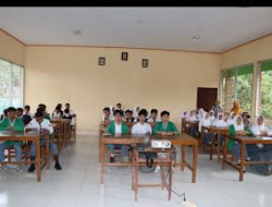 Sikapi Tingginya Potensi Pemilih Pemula Polres Bantaeng Melaksanakan Colling Sisytem Di SMK Neg 4 Bantaeng.