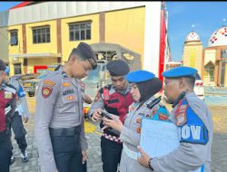Pastikan Personel Bebas dari Judi Online, Sipropam Polres Gowa Mendadak Periksa Ponsel Personel.