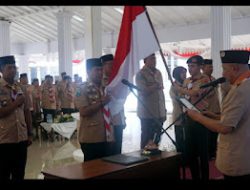 Dandim 0819 Hadiri Upacara Pelantikan Majelis Pembimbing Cabang Gerakan Pramuka Pasuruan.