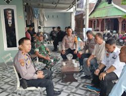 Personil gabungan Polsek Somba Opu Unsur TNI dan BKO Brimob Amankan Kampanye Pasangan Calon Bupati dan Wakil Bupati.