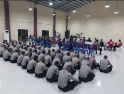 Malam Keakraban Polres Gowa dan Siswa Latja, Kapolres Gowa Ajak Siswa Nikmati Coto Makassar.