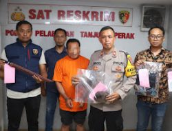 Pelaku Penganiayaan di Jalan Bulak Banteng Tanjung Diamankan Polres Pelabuhan Tanjungperak di Cikarang.