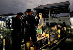 Tim Patmor Polresta Mamuju Respon Cepat Laporan Warga Datangi Markas Kelompok Pemuda Pemudi Yang Mabuk Mabukan.