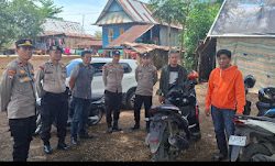 Berikan Rasa Aman, Personel Polsek Bontonompo Lakukan Pengamanan Kampanye Cagub dan Cawagub Sulsel.