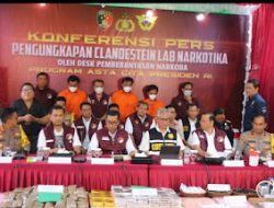 Polri Bongkar Jaringan Clandestine Lab Narkoba Senilai Rp 1,5 Triliun di Bali.