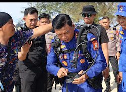 HUT ke-74, Ditpolairud Polda Sulsel Transplantasi Terumbu Karang.