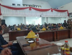 Kabagren Polres Gowa Hadiri Rapat Paripurna DPRD Bahas RPJPD 2025.