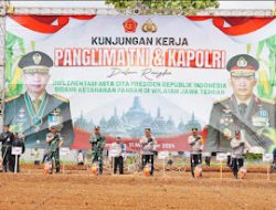 Kapolri-Panglima TNI Tinjau Kesiapan Program Ketahanan Pangan di Jawa Tengah.