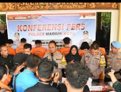 Polres Madiun Kota Berhasil Ungkap Kasus Judol dan TPPO, Wujudkan Astacita Presiden RI.