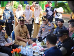 Kapolres Gowa Bersama Forkopimda Sambut Kapolda dan Forkopimda Sulsel untuk Cek Kesiapan Pilkada di Kabupaten Gowa.