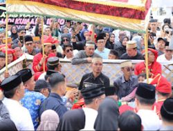 Kapolres Gowa Dampingi Kapolda Sulsel Melayat ke Istana Balla Lompoa Atas Wafatnya Raja Gowa ke-38.