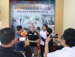 Polres Madiun Kota Ungkap Penyalahgunaan Narkotika Jenis Sabu 3 Tersangka Diamankan.
