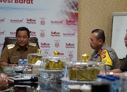 Kapolda Hadir Rapat Forkopimda, Kapolda Sulbar Siap Kawal Pilkada 2024 yang Sukses dan Damai