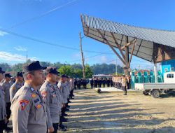 Jamin Kelancaran dan Keamanan Kegiatan, Polres Mamasa Laksanakan Pengamanan Debat Publik Pilkada 2024 Pada Kabupaten Mamasa