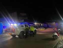 Sat Lantas Polres Mamasa Laksanakan Patroli Blue Light  untuk Jaga Kamtibmas dan Lalu Lintas di Wilayah Hukum Polres Mamasa