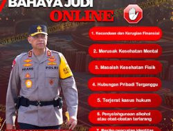 Kapolda Sulbar Sampaikan 7 Poin Penting Bahaya Judi Online!