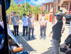 Pamatwil Mabes Polri Cek Kesiapan Pengamanan Pelaksanaan Pemungutan Suara Pilkada 2024 di Sulbar
