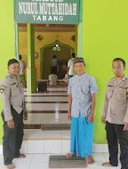 Polsek Pana Polres Mamasa Pastikan Keamanan dan Kelancaran Sholat Jumat di Masjid Nurul Muttahidah