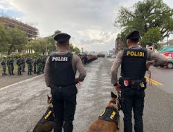 Polda Sulbar Libatkan 335 Personel, Pantikan Debat Publik Kedua Cagub/Cawagub Berjalan Aman dan Lancar