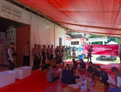 Sat Samapta Polres Mamasa Laksanakan Patroli Jalan Kaki untuk Menjaga Keamanan Wilayah Hukum Polres Mamasa